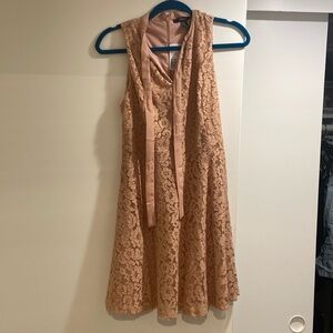 Pink Lace Dress size L NWT